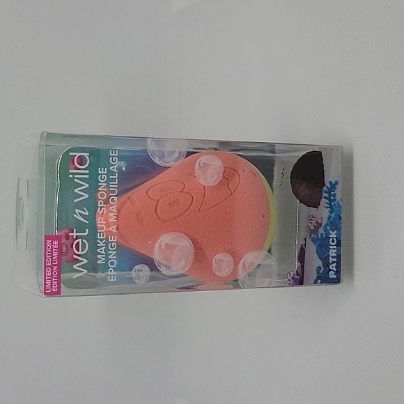 SpongeBob Wet n Wild Makeup Sponge Brush and Sponge Case 5 Piece Set - Picture 10 of 11